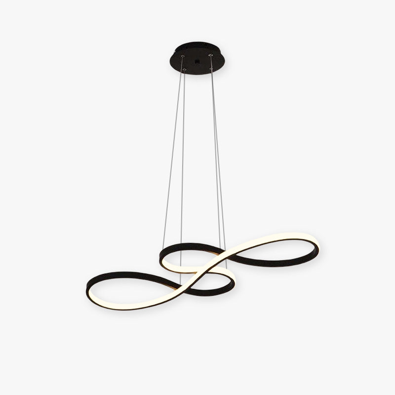 Musical notes design LED pendant light