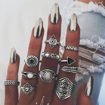 Exclusive Set of 8 to 12 Unique Rings