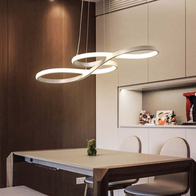Musical notes design LED pendant light