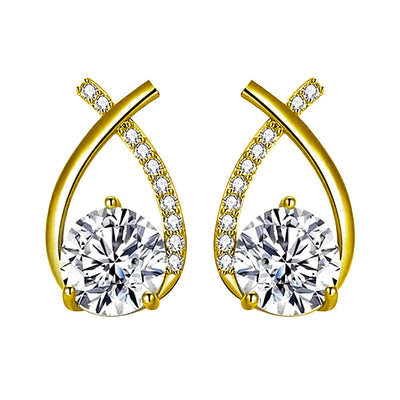 Arielle Earrings | White gold