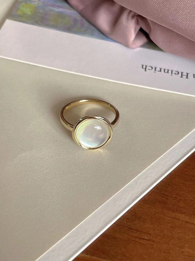 Rounded Pearl Vintage Ring