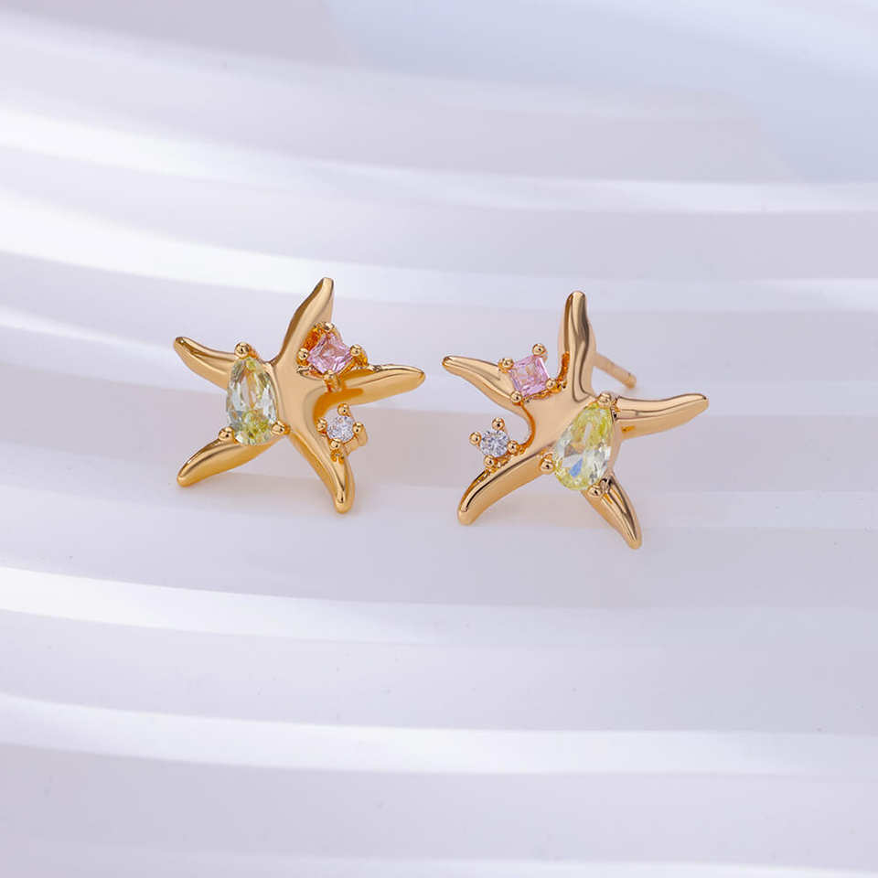 Joy - Starfish Earrings