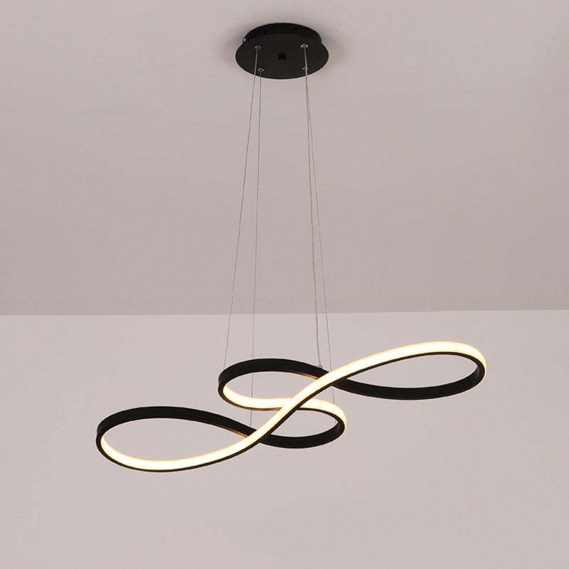Musical notes design LED pendant light