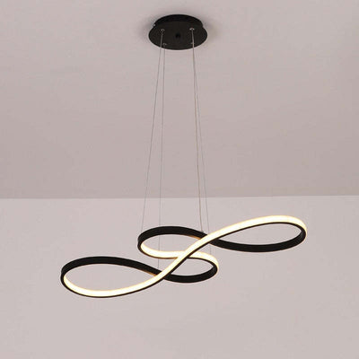 Musical notes design LED pendant light