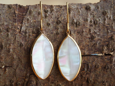 Drop Earrings in Gold Vermeil