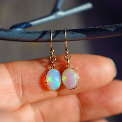 Opal Earrings
