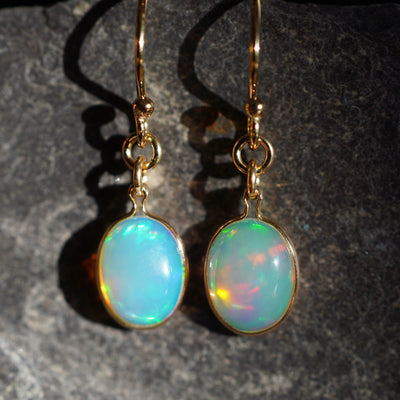Opal Earrings