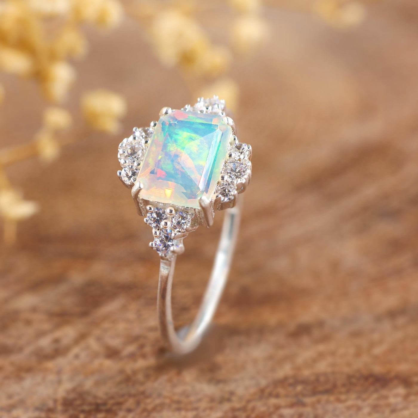 Opal Ring for Women