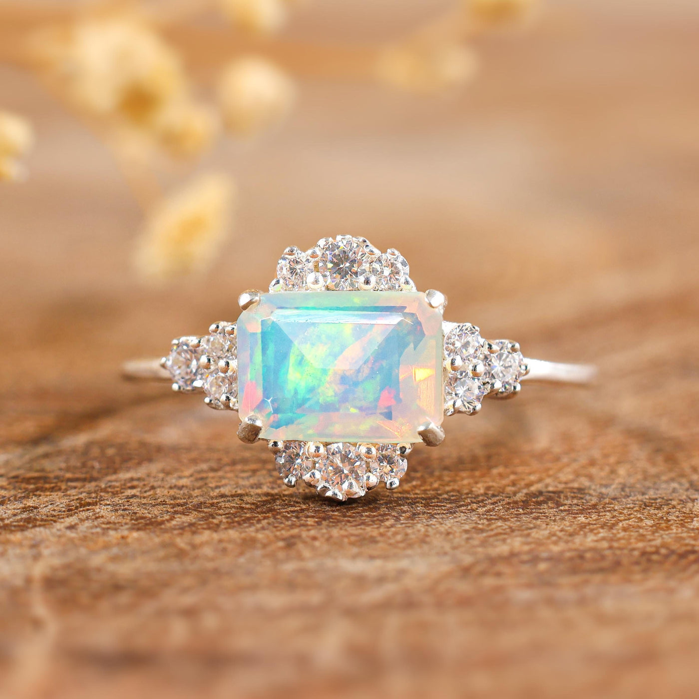 Opal Ring for Women