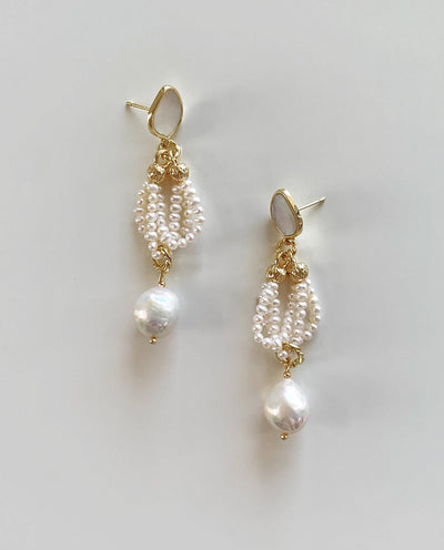 Freshwater Pearl Drop Earrings